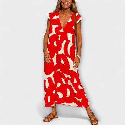 Linae – Lightweight Dress with V-Neck