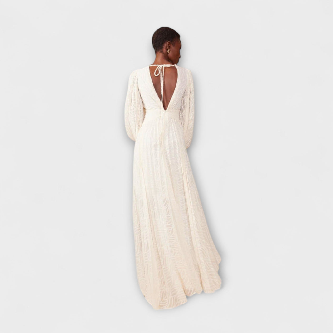 Elsa - Cream Maxi Dress by Allegory