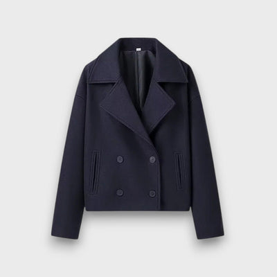 Pinalle | Short Coat With Notched Collar