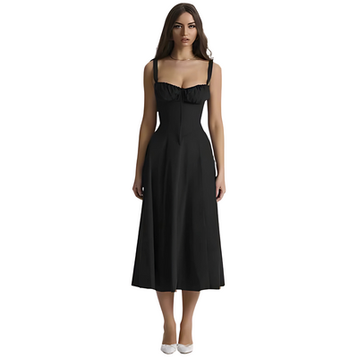 Tirzah - Flowy Boho Slip Skirt Dress