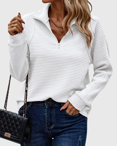 Molly | Elegant Half-Zip Sweater