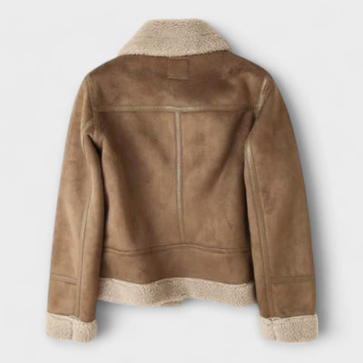 Aurora | Aviator Shearling Jacket