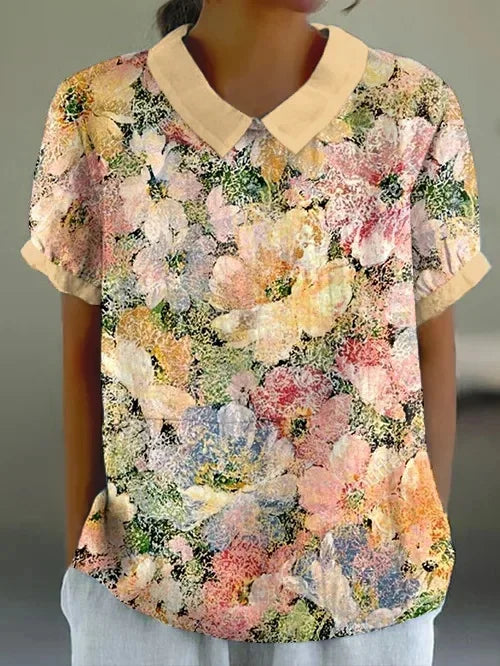 Weekend Poised Blouse - Loose Fit