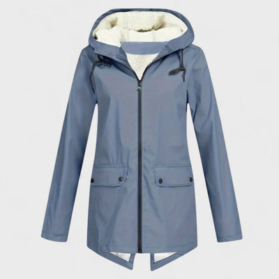 Astrid | Fleece-Lined Rain Parka
