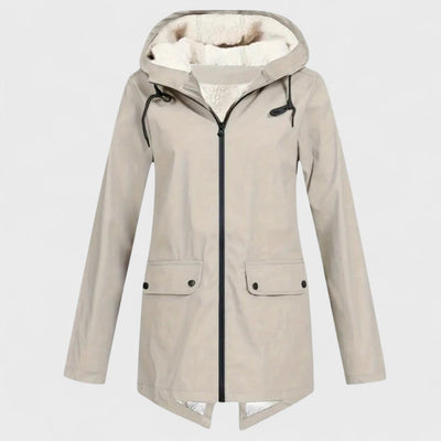Astrid | Fleece-Lined Rain Parka