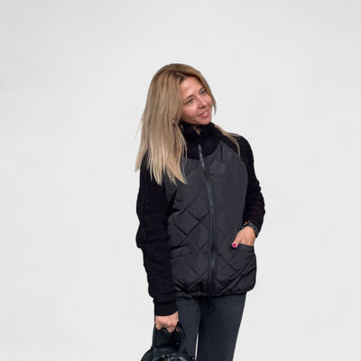 Nora | Women’s Patchwork Knit Jacket