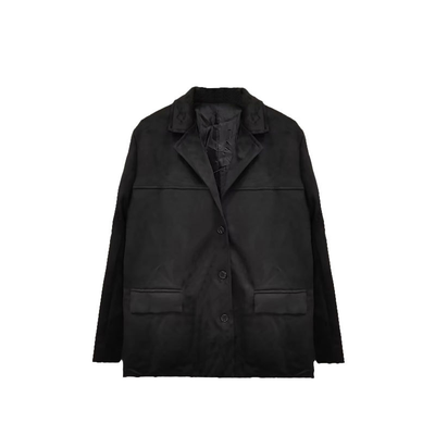 Eloise | Soft Camel Blazer-Cardigan