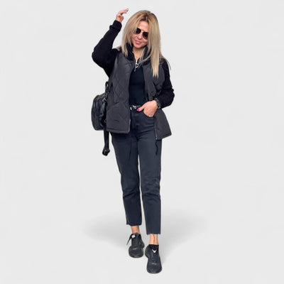 Nora | Women’s Patchwork Knit Jacket